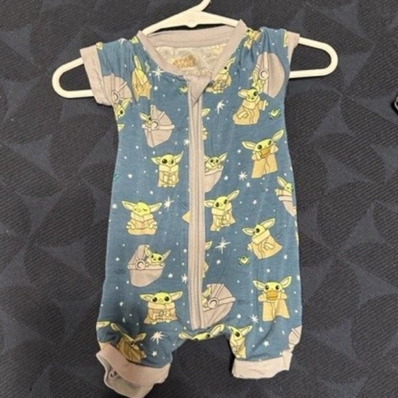 Little Sleepies Star Wars™ Grogu™ Shorty Romper